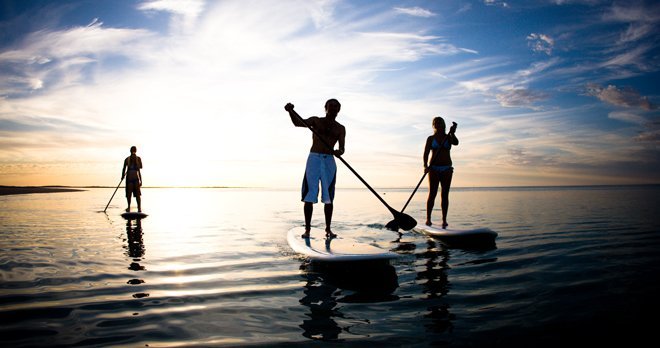 Techiques Stand-Up Paddle Boarding