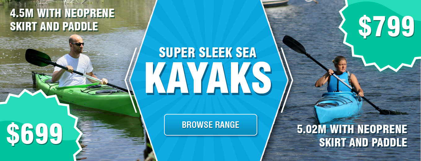 sea kayaks