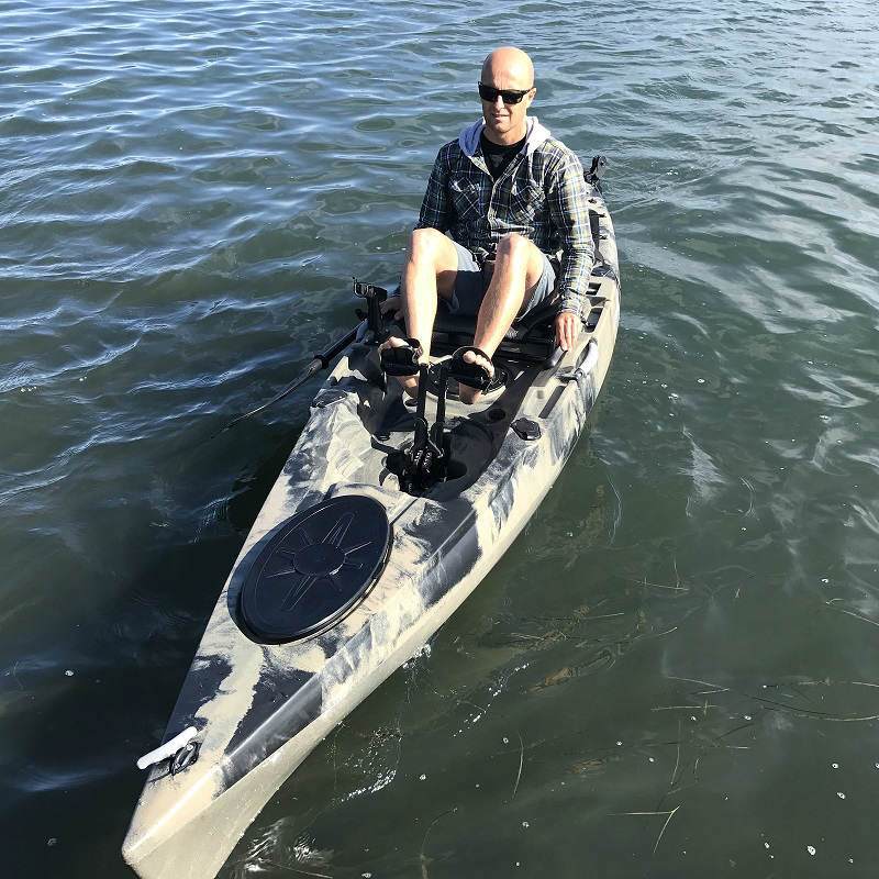 pedal fishing kayak